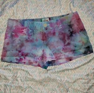 Colorful Ice Tie Dye Mossimo Juniors Shorts Size 3